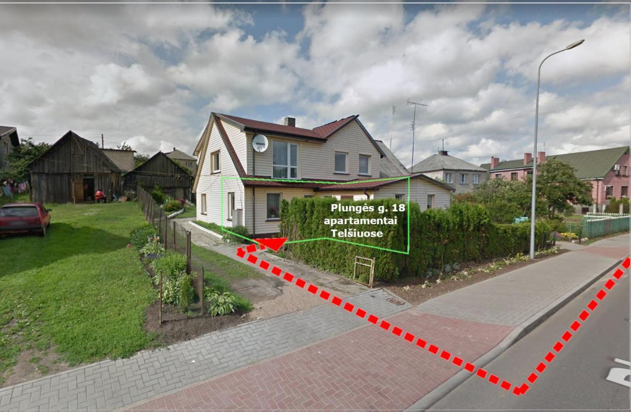 Plunges Gatves 18 Apartamentai Telšiai 外观 照片